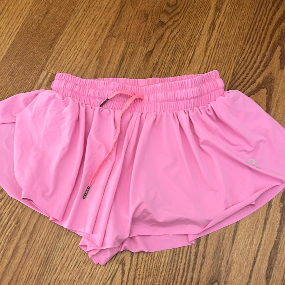 pink preppy shorts